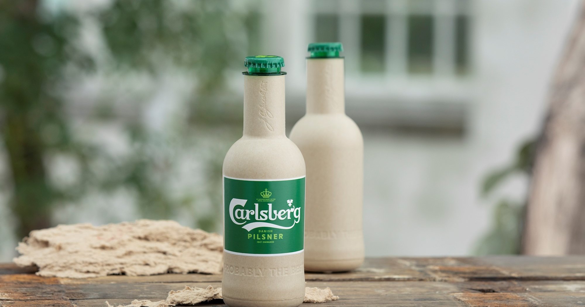 В Дании разработаны бумажные пивные бутылки