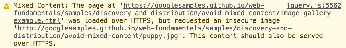 Chrome полностью заблокирует смешанный контент - 1