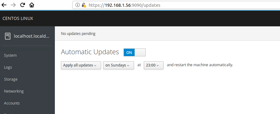 Cockpit – упрощение типичных административных задач в ОС Linux через удобный веб-интерфейс - 18 Cockpit – упрощение типичных административных задач в ОС Linux через удобный веб-интерфейс - 18