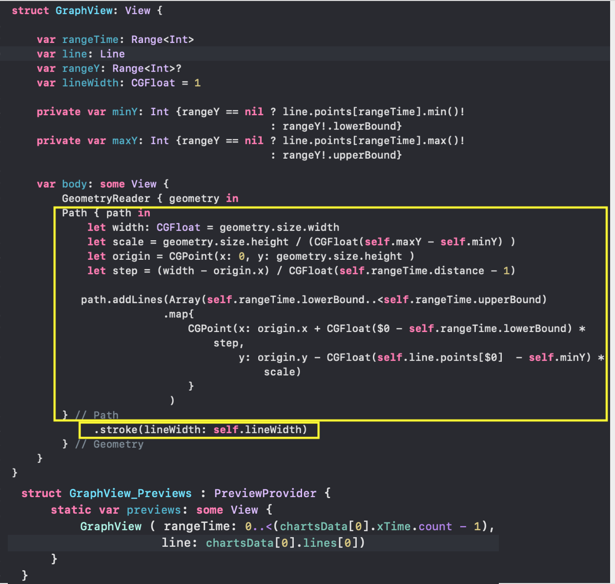 SwiftUI для прошлого конкурсного задания Telegram Charts (март 2019 года): все просто - 28 SwiftUI для прошлого конкурсного задания Telegram Charts (март 2019 года): все просто - 28
