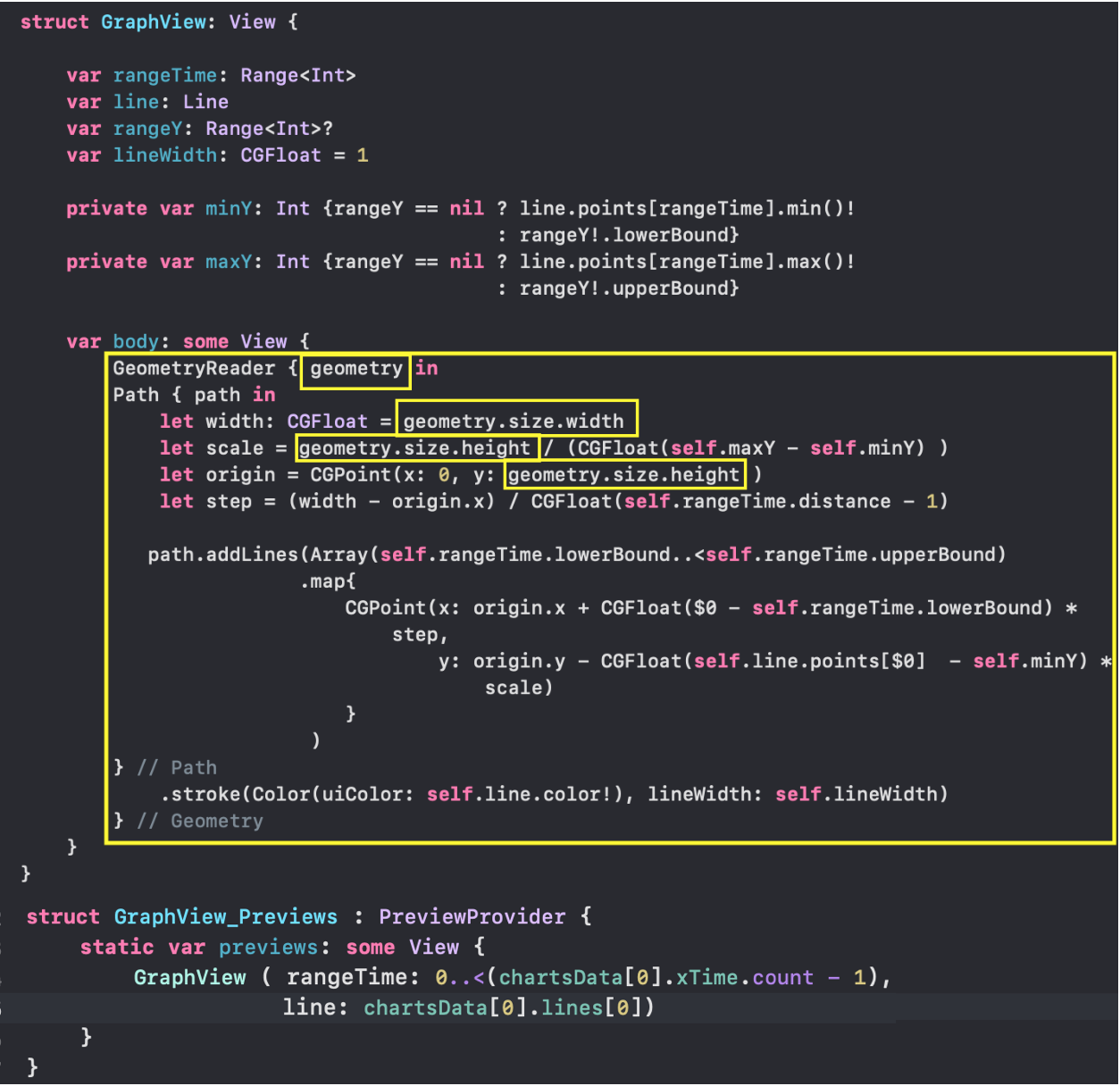 SwiftUI для прошлого конкурсного задания Telegram Charts (март 2019 года): все просто - 30 SwiftUI для прошлого конкурсного задания Telegram Charts (март 2019 года): все просто - 30