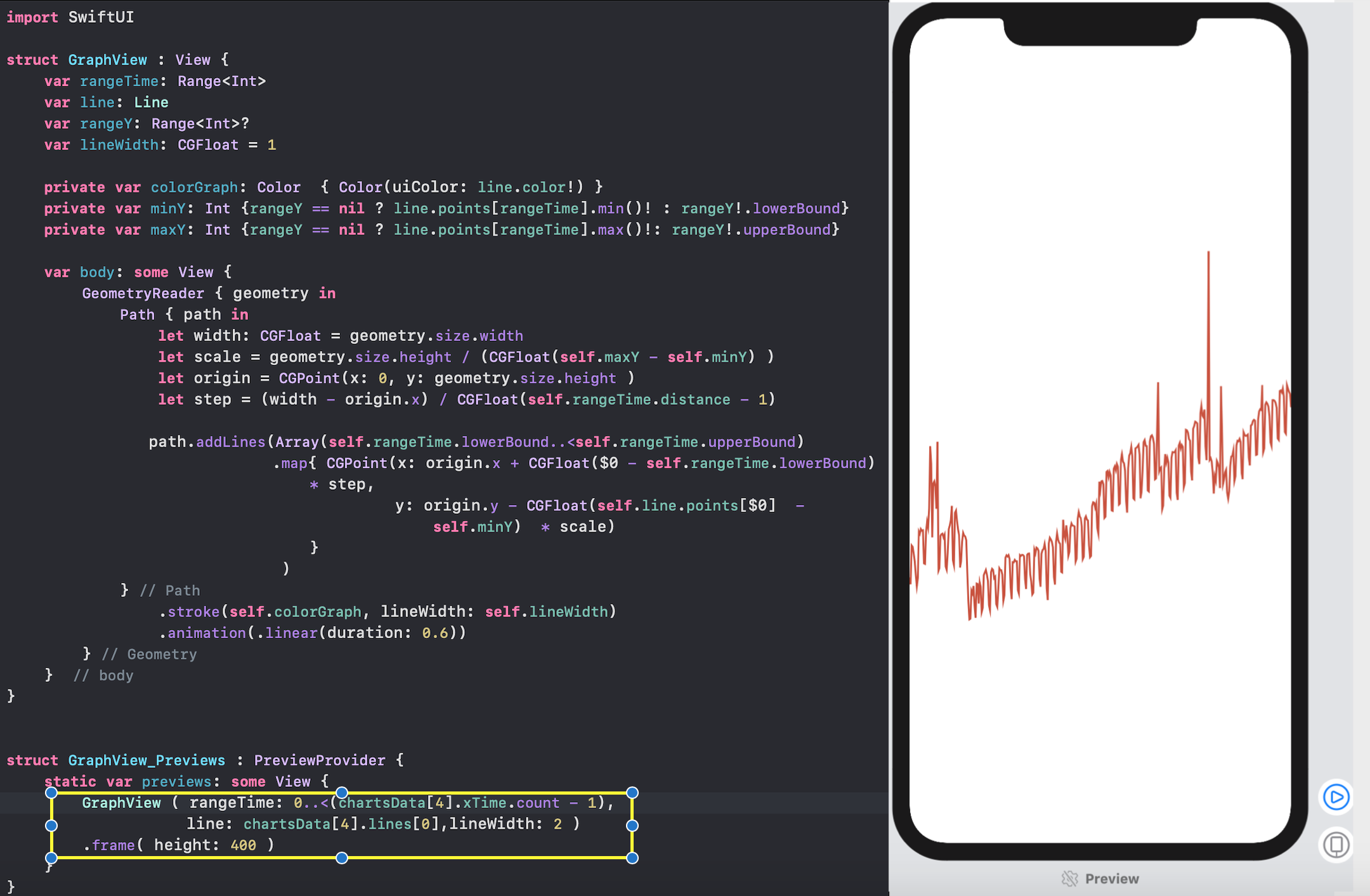 SwiftUI для прошлого конкурсного задания Telegram Charts (март 2019 года): все просто - 33 SwiftUI для прошлого конкурсного задания Telegram Charts (март 2019 года): все просто - 33