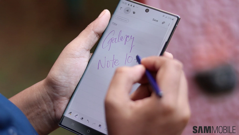 Особенности Samsung Galaxy Note10 пришли на обычные смартфоны Galaxy