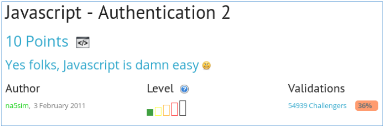 Web — javascript authentication, obfuscation и native code. Решение задач с r0от-мi —. Client. Часть 1 - 15 image