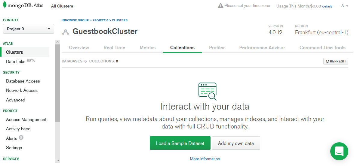 Лайфхак – пишем и бесплатно хостим в облаке вебсайт с гостевой книгой - 7 Окно из которого можно создать коллекцию