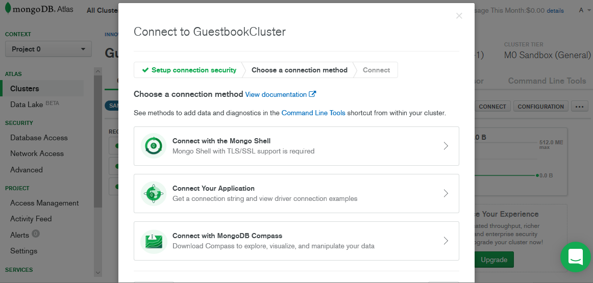 Лайфхак – пишем и бесплатно хостим в облаке вебсайт с гостевой книгой - 9 Получение строки подключения