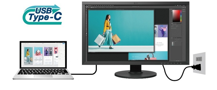 EIZO оснастила 4К-монитор ColorEdge CS2740 портом USB Type-C