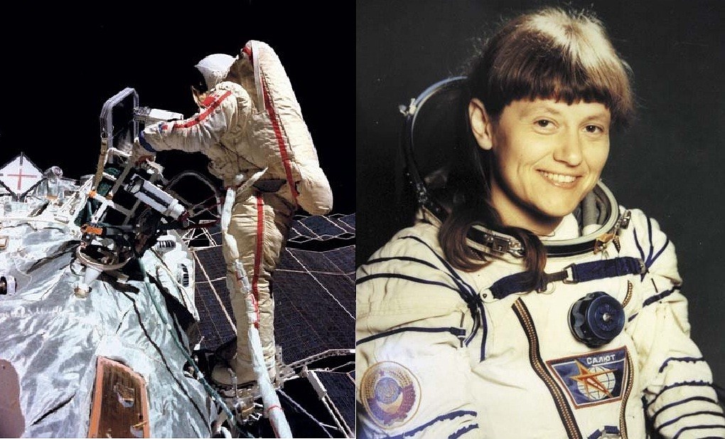Состоялся первый в истории выход в открытый космос двух женщин - 16