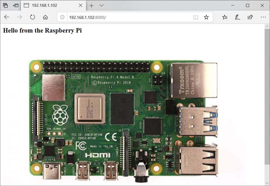 5 способов сделать Python-сервер на Raspberry Pi. Часть 1 - 4