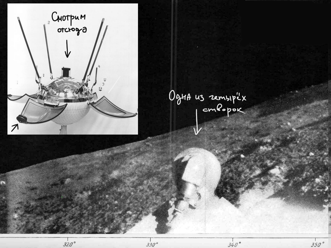 Как я реконструировал места посадок АЛС Луна 9 и Луна 13 - 4
