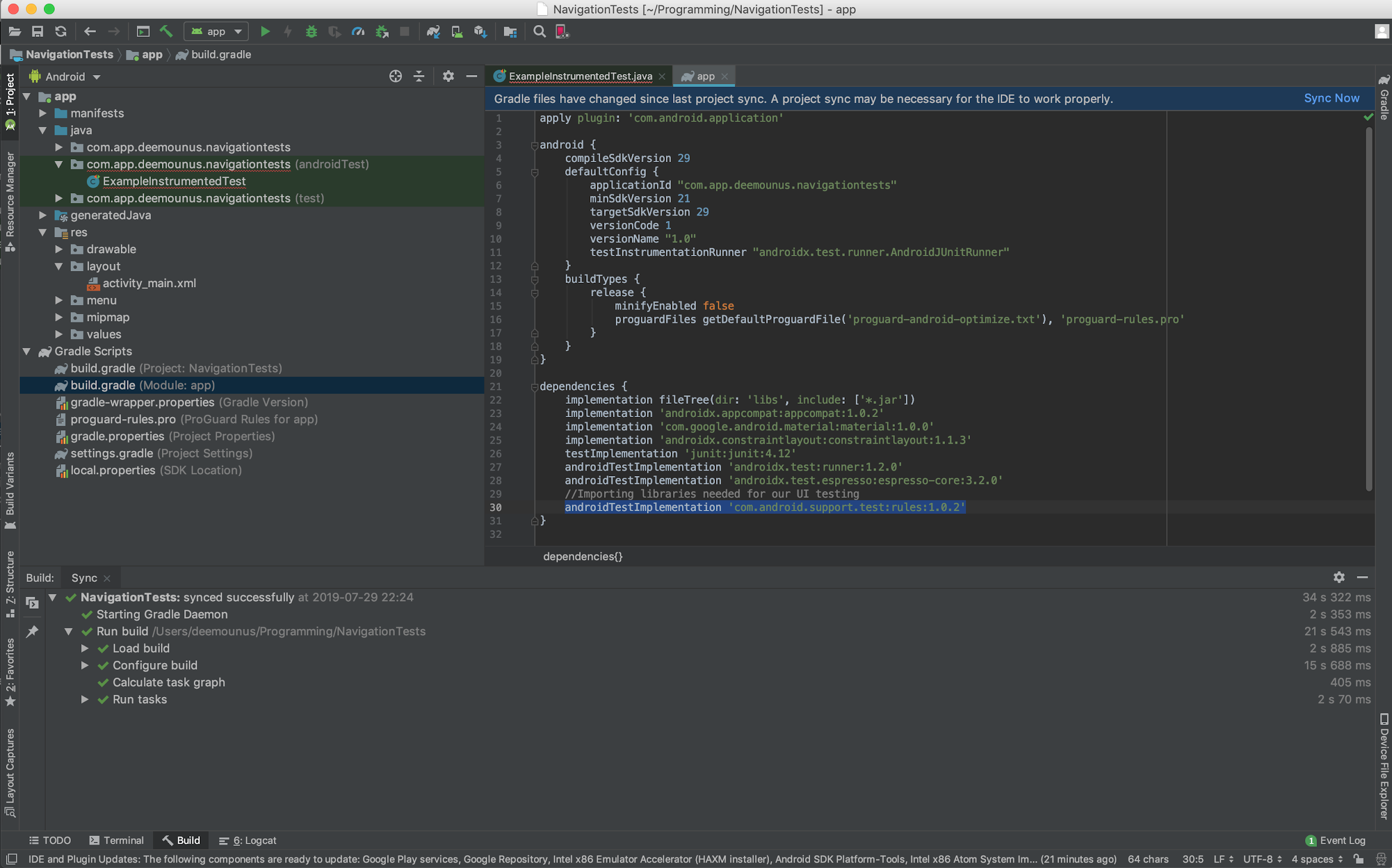 Автоматизация Android. Супер простое руководство по созданию первого Espresso-теста - 6 Автоматизация Android. Супер простое руководство по созданию первого Espresso-теста - 6