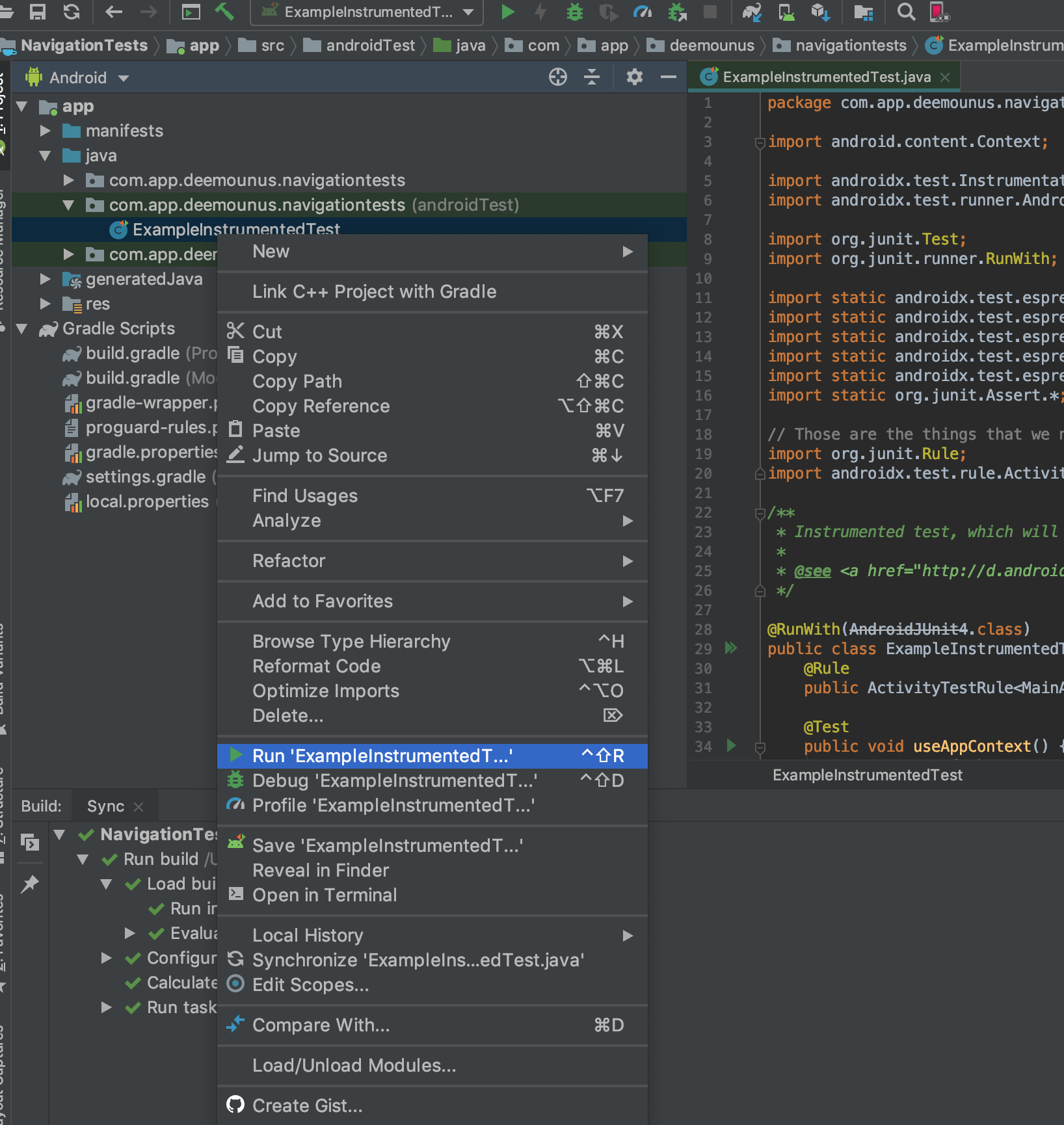 Автоматизация Android. Супер простое руководство по созданию первого Espresso-теста - 9 Автоматизация Android. Супер простое руководство по созданию первого Espresso-теста - 9