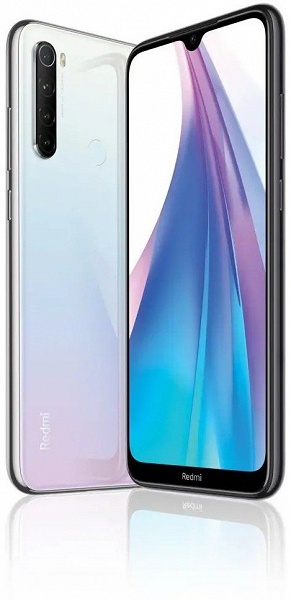 Redmi Note 8T с модулем NFC позирует в полный рост