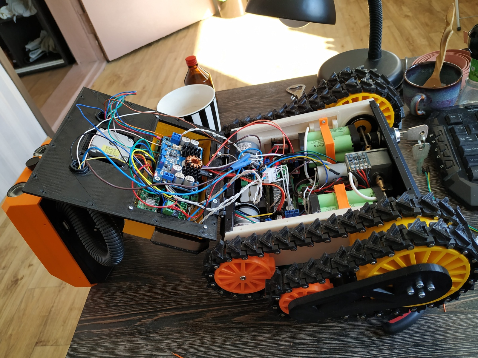 История постройки гусеничного робота - 6 image