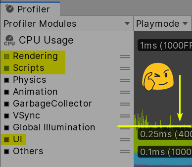 Профилирование Unity UI: кто портит мой батчинг? - 8