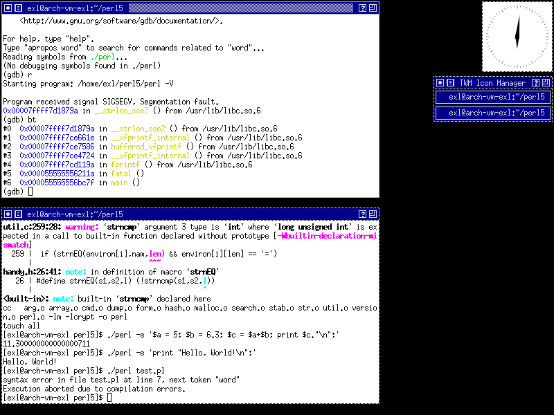 Собираем Perl прямиком из 1987 года - 2