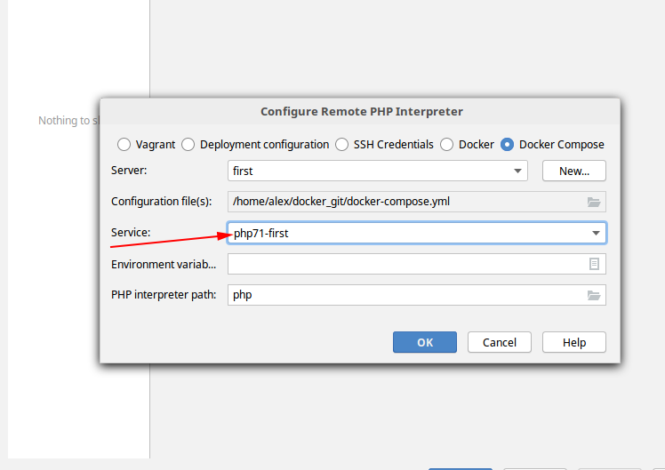 Docker + php-fpm + PhpStorm + Xdebug - 13