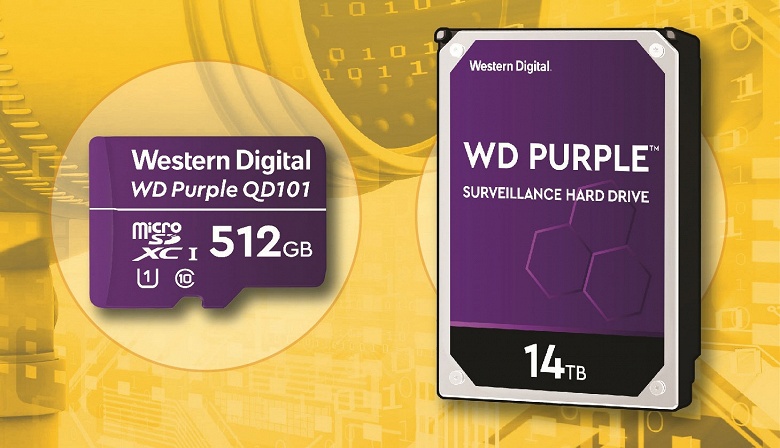 Western Digital выпускает карту памяти и жесткий диск, &laquo;оптимизированные для общественной безопасности, ИИ и умных городов&raquo;