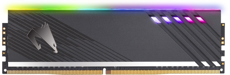 Новый комплект DDR4-памяти Aorus RGB на 16 Гбайт поддерживает быстрый разгон