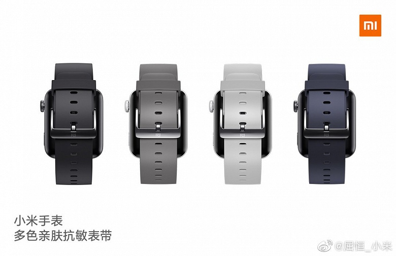 Цветов Xiaomi Mi Watch становится все больше, часы получат сменные ремешки