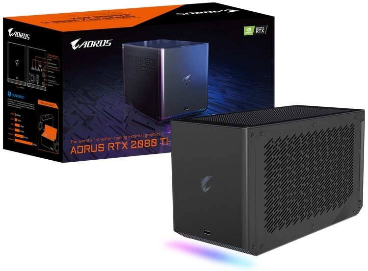 Gigabyte Aorus RTX 2080 Ti Gaming Box: самая мощная внешняя видеокарта