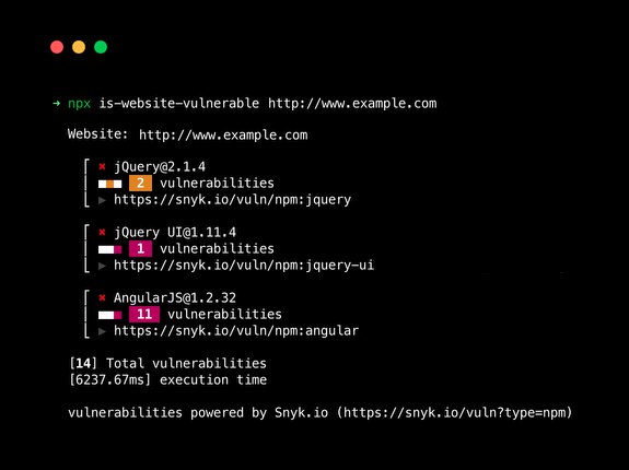9 лучших опенсорс находок за октябрь 2019 - 4 is-website-vulnerable