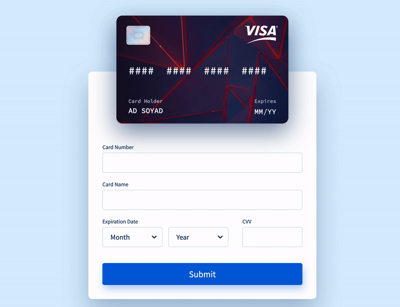 9 лучших опенсорс находок за октябрь 2019 - 1 vue-interactive-paycard