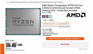 Ryzen Threadripper 3960X &mdash; 24 ядра на частоте до 4,7 ГГц