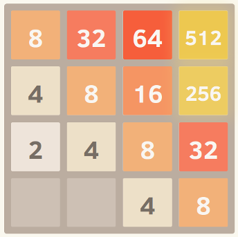 ИИ и 2048. Часть 2: Минимакс + альфа-бета отсечение - 4 ИИ и 2048. Часть 2: Минимакс + альфа-бета отсечение - 4
