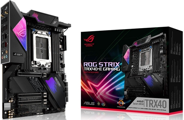 ASUS представила ROG Zenith II Extreme и ещё две платы для Ryzen Threadripper 3000