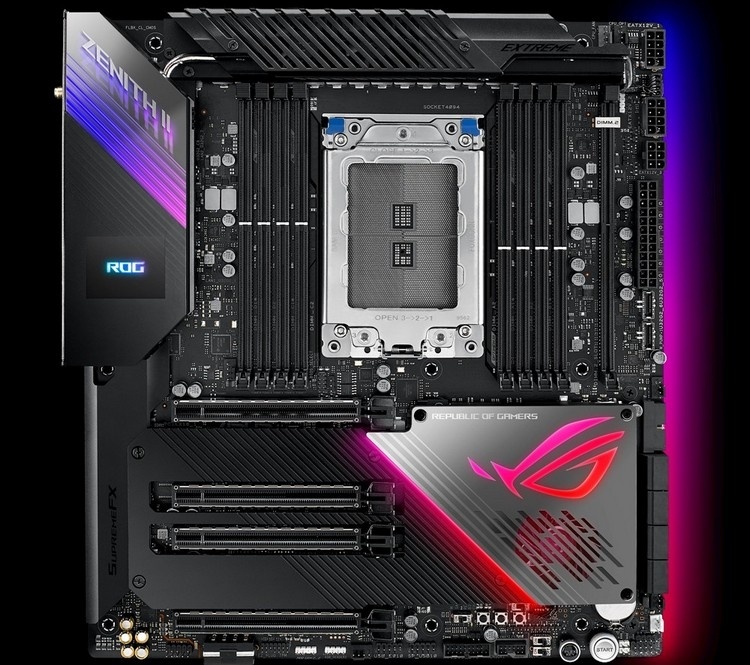 ASUS представила ROG Zenith II Extreme и ещё две платы для Ryzen Threadripper 3000