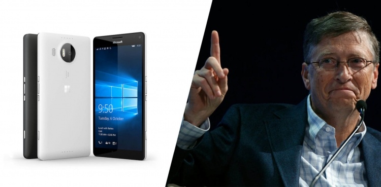 Билл Гейтс считает, что Windows Mobile могла занять место Android