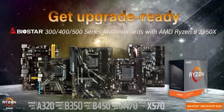 BIOSTAR обеспечивает поддержку Ryzen 9 3950X даже для плат на базе чипсета AMD A320 BIOSTAR обеспечивает поддержку Ryzen 9 3950X даже для плат на базе чипсета AMD A320