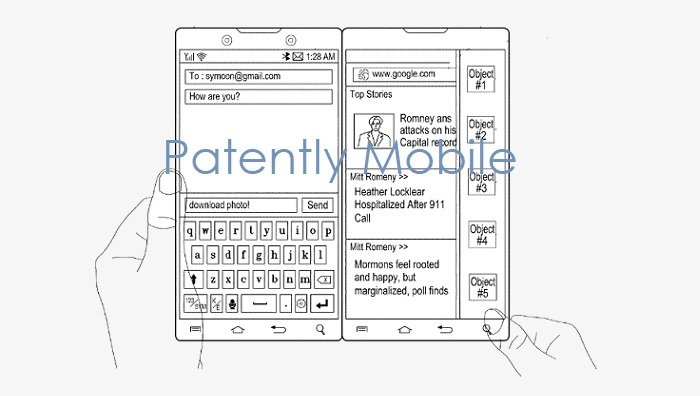 Samsung пошла по стопам Microsoft. Готовится складной смартфон с двумя экранами - 2 Samsung пошла по стопам Microsoft. Готовится складной смартфон с двумя экранами
