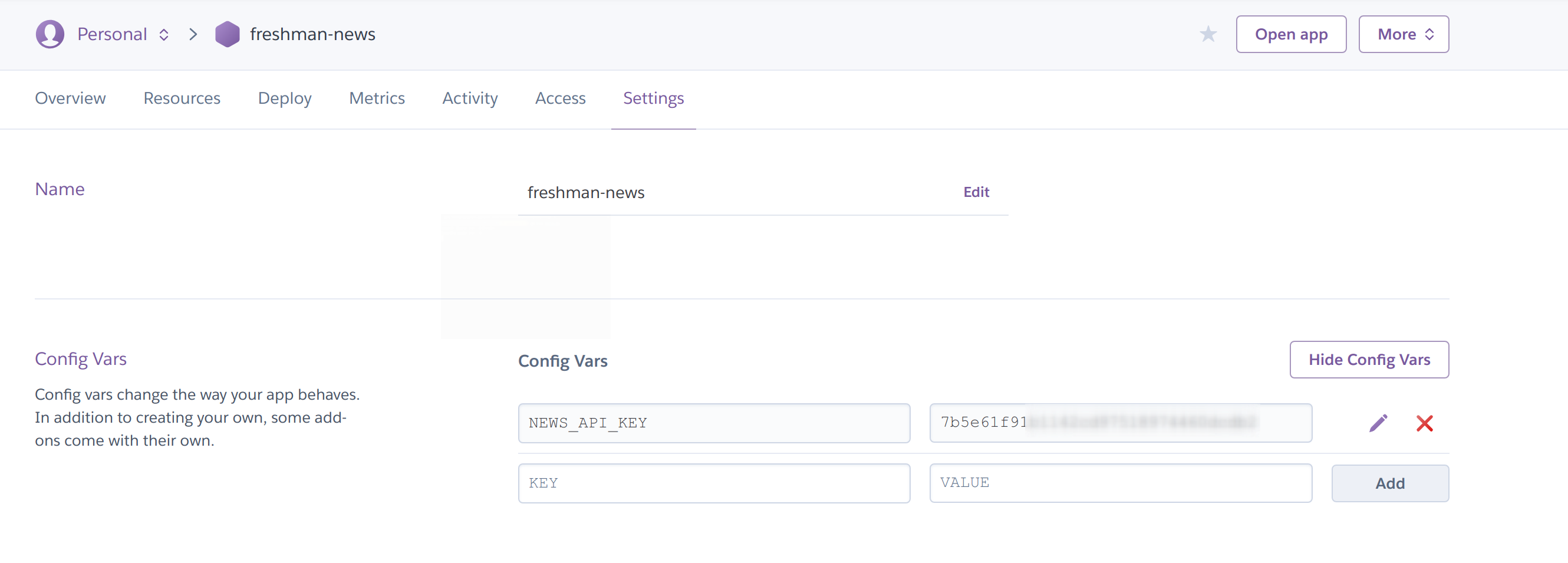 Как создать свое первое веб-приложение с помощью Go - 12 Heroku config variables