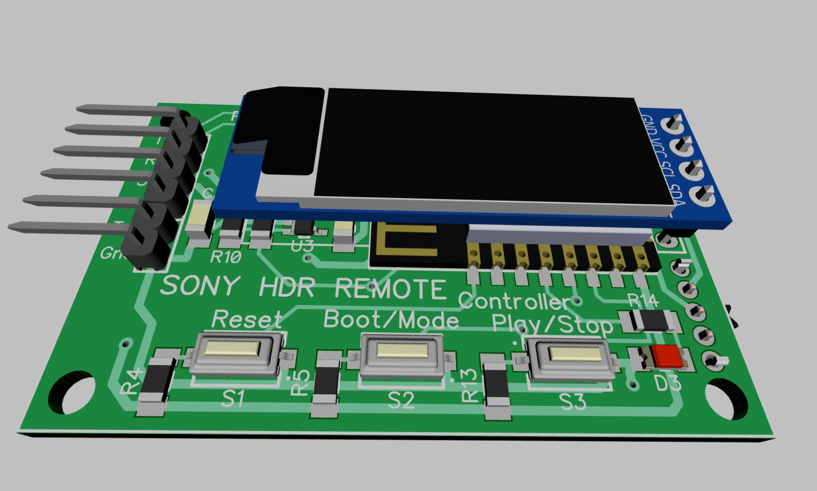 ДУ с внешним триггером для камер SONY HDR на ESP8266 - 10