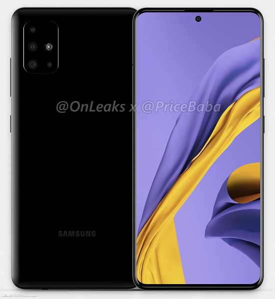 Новинка Samsung Galaxy A51 получила разъем 3,5 мм, квадрокамеру и плоский экран с отверстием