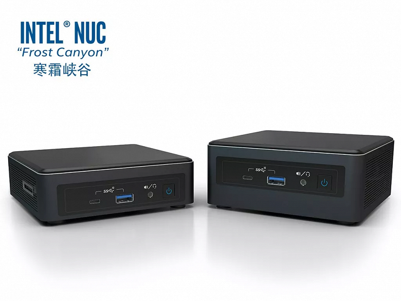 Появились изображения мини-ПК NUC Frost Canyon - 1 Появились изображения мини-ПК NUC Frost Canyon