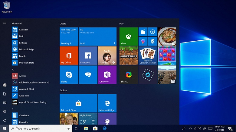 Прошлогодняя версия Windows 10 подошла к концу жизненного цикла