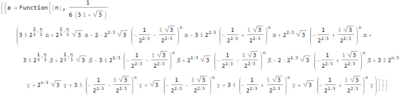 Какой следующий член…? — Ищем формулу для n-го члена последовательности, производящие функции и Z-преобразование - 7