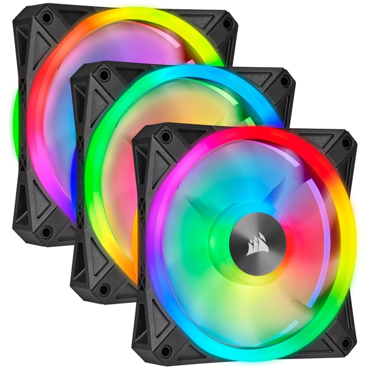 Игра красок: вентиляторы Corsair iCUE QL RGB диаметром 120 и 140 мм