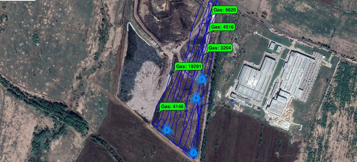 Как мы летали на дронах по мусорным полигонам и искали утечки метана - 1