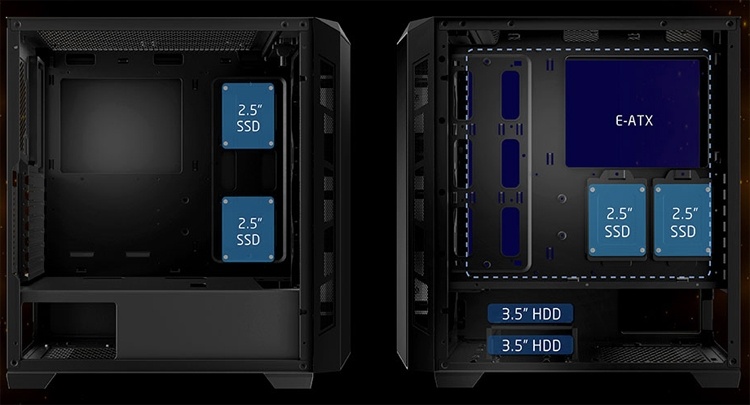 ПК-корпус Xigmatek Istanbul оборудован оригинальной лицевой панелью
