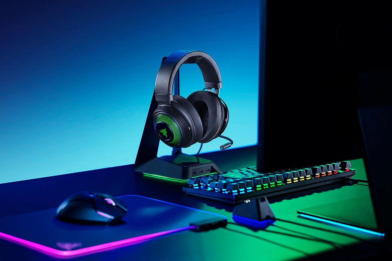 В игровой гарнитуре Razer Kraken Ultimate используются 50-миллиметровые излучатели