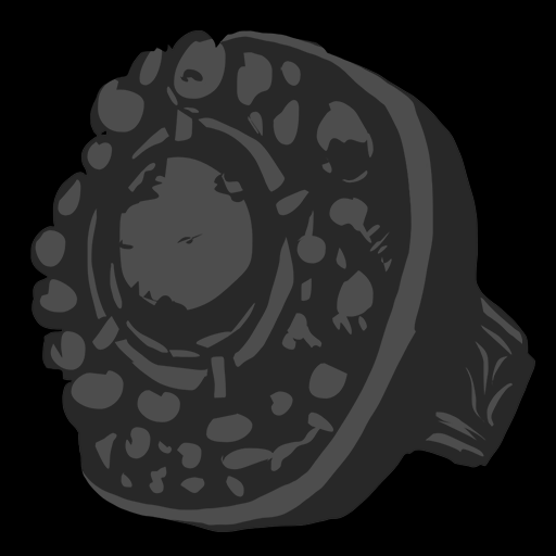 Дизайн интерфейса для игры, рисуем кольцо Хавеля из Dark Souls 3 - 15