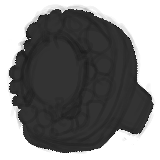 Дизайн интерфейса для игры, рисуем кольцо Хавеля из Dark Souls 3 - 7