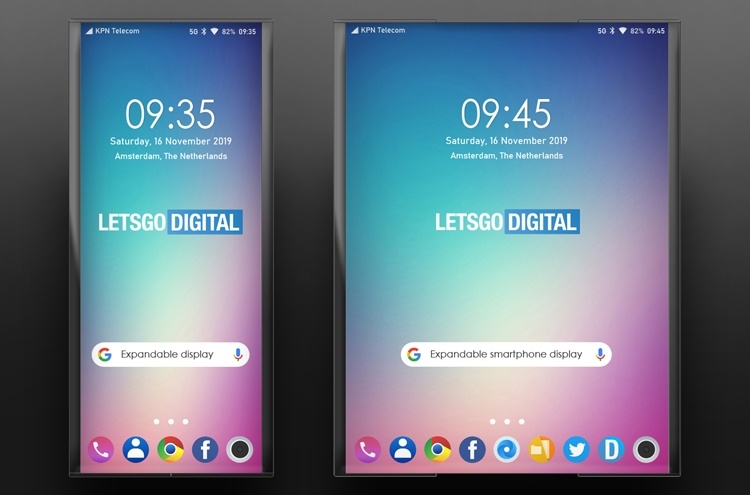 У растягивающегося смартфона LG удваивается площадь дисплея У растягивающегося смартфона LG удваивается площадь дисплея
