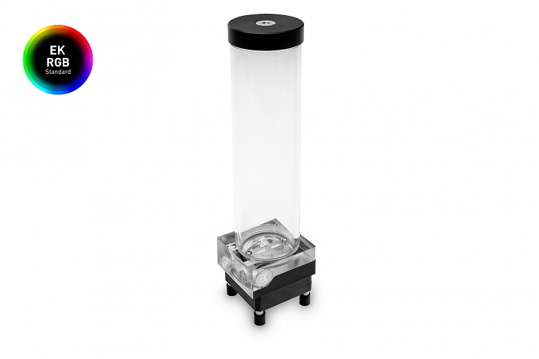 Резервуар с помпой EK-XRES 250 SPC PWM Classic RGB &ndash; Plexi украшен подсветкой и оценен в 100 евро