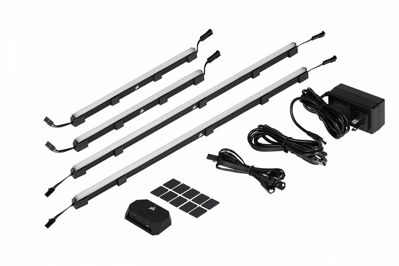 Corsair предлагает набор для &laquo;атмосферной подсветки&raquo;, подключаемый к настольному компьютеру