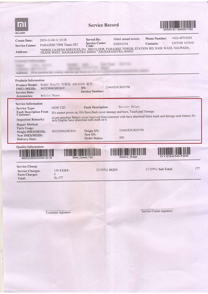 Сверхпопулярный Redmi Note 7S воспламенился и сгорел, ответ Xiaomi смехотворен - 6 Сверхпопулярный Redmi Note 7S воспламенился и сгорел, ответ Xiaomi смехотворен